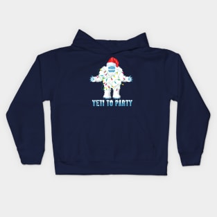 Yeti to Party Shirt - Funny Sasquatch Gifts Kids Hoodie